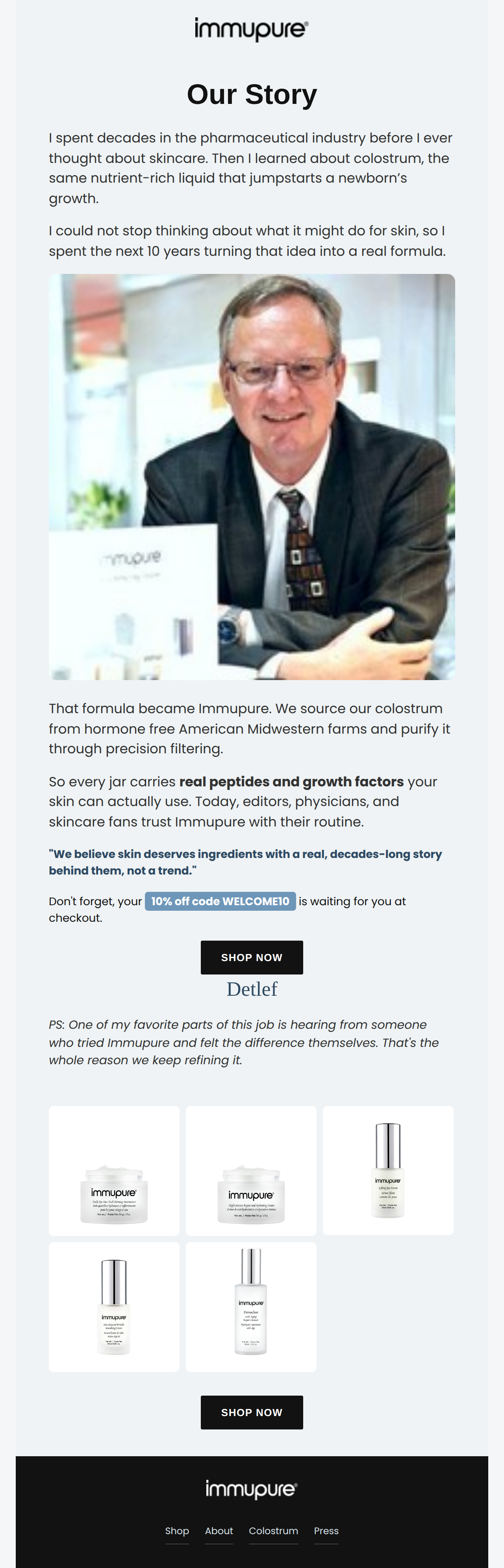Email 2 design