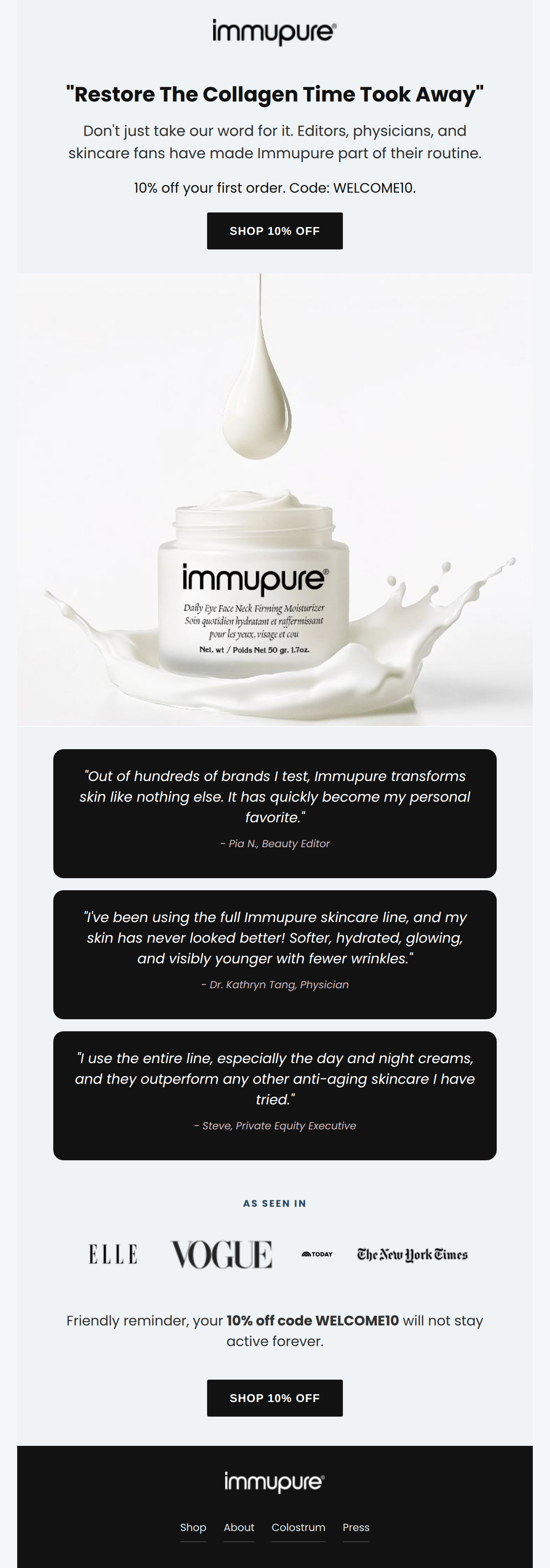 Email 5 design